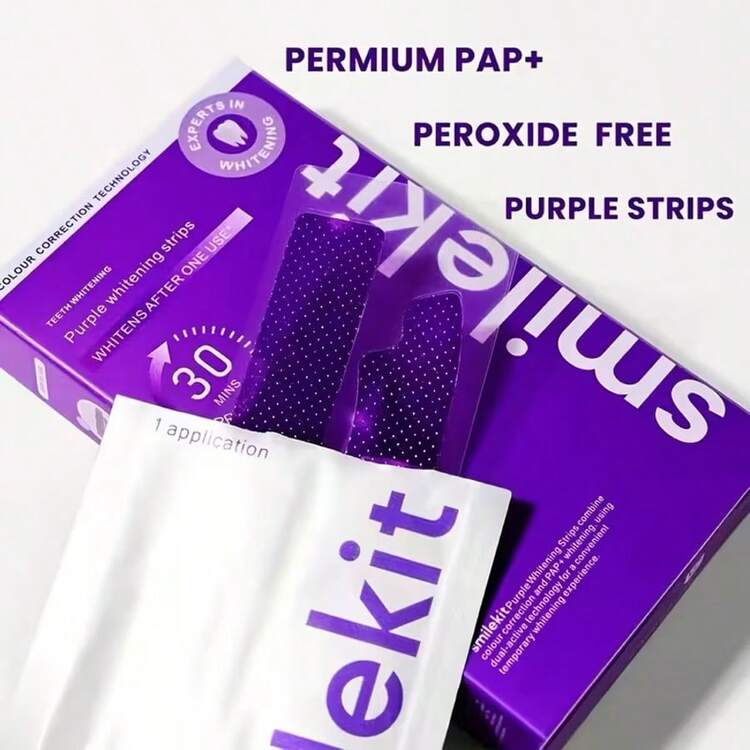 Imported Colour Corrector Purple Whitening Strips