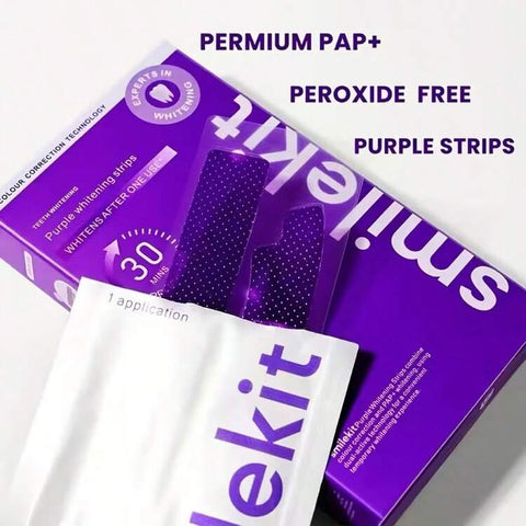 Imported Colour Corrector Purple Whitening Strips