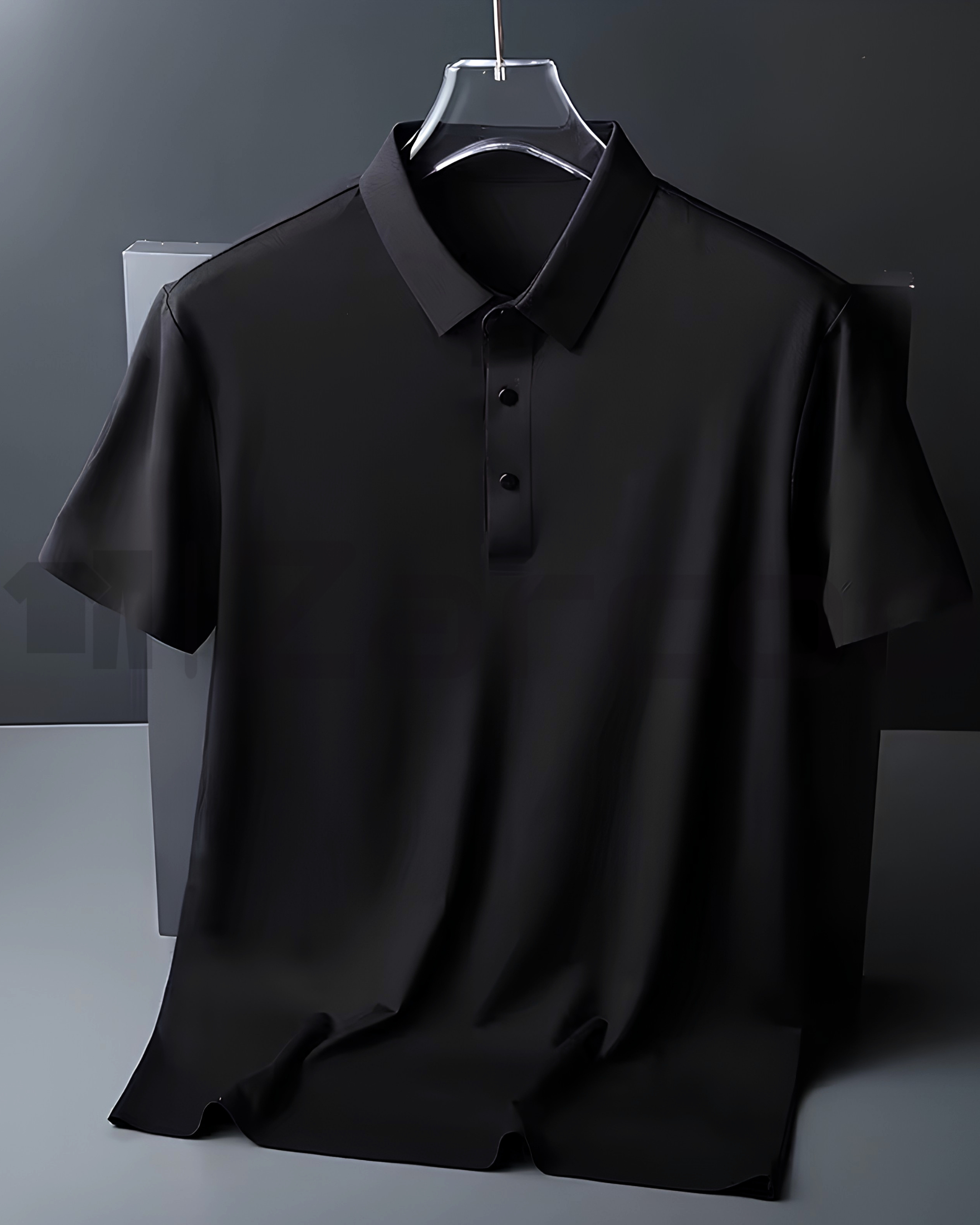 Imported Ice Silk Polo T-shirt Stitchless