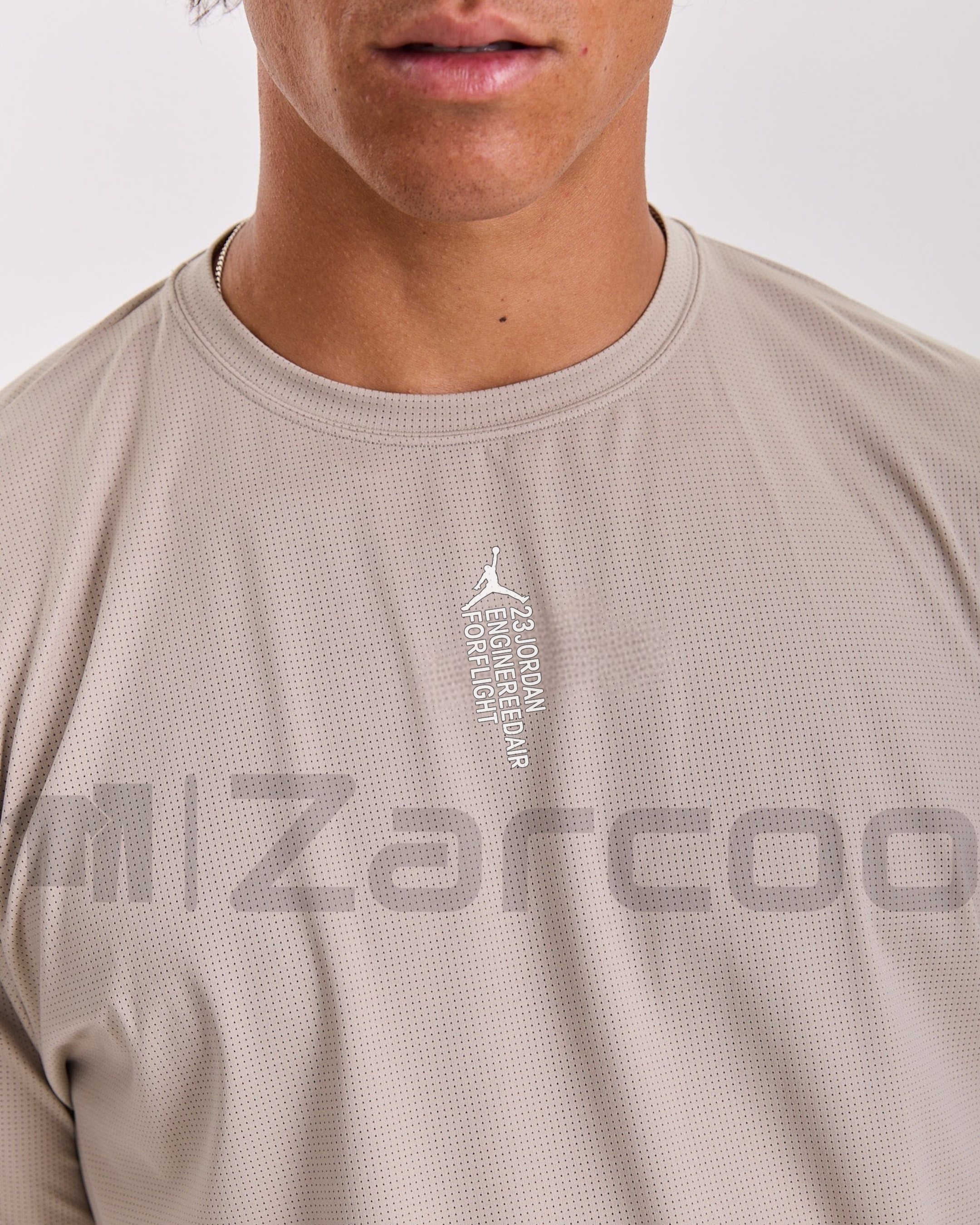 Imported Mesh Fabric Jrdn T-Shirt