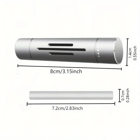 Car Air Fragrance Diffuser with 1 Fragrance Stick + 1 Essential Oil bottle